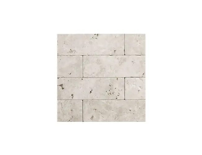 Travertino Anticato 7x23cm Nacional tijolo
